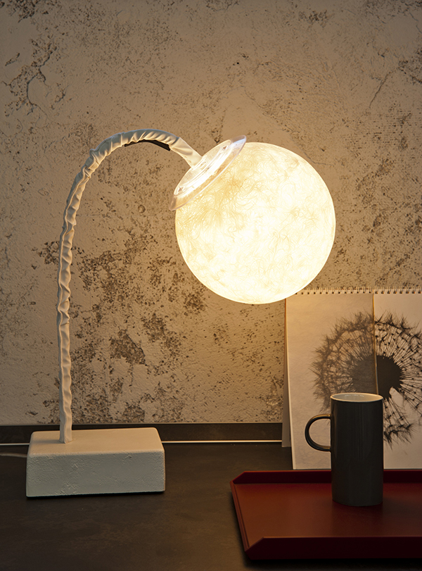 Table Lamp Micro T Luna In-Es Artdesign Collection Luna Color Black Size  Diam. Ø 18 Cm